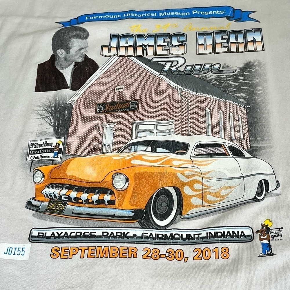 James Dean Festival Car Show 2018 XL White 1950 Mercury
